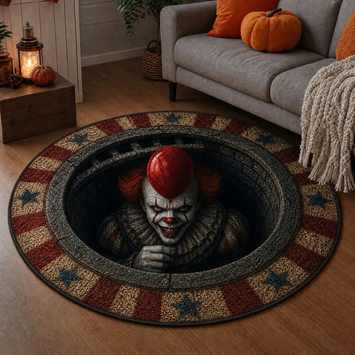 Halloween Vortex Rug design 1