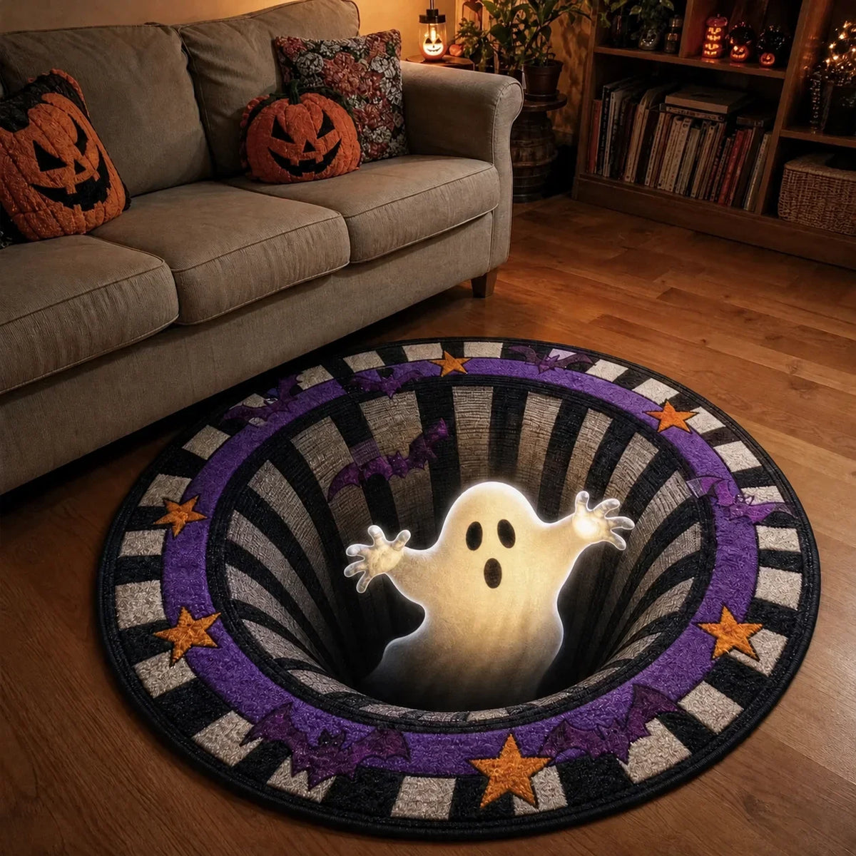 Halloween Vortex Rug design 4