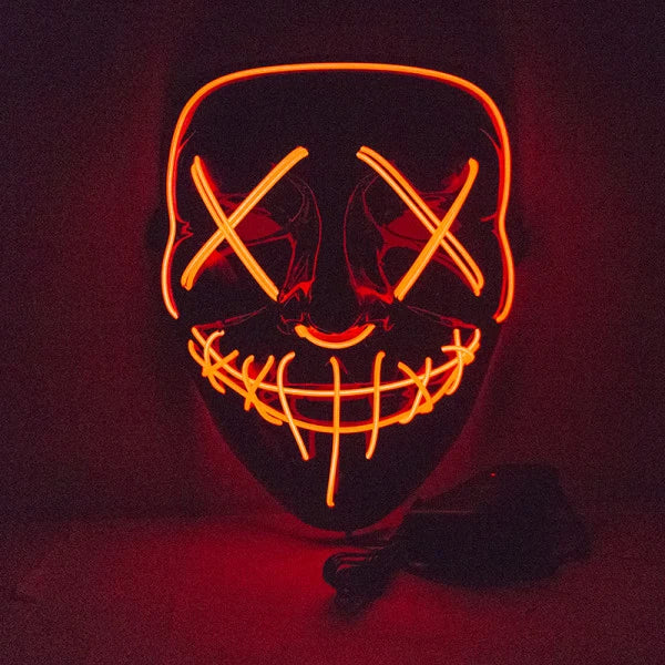 Neon Nightmare LED Mask